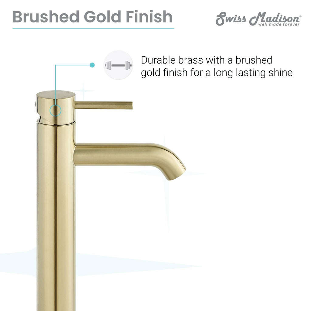 Brushed Nickel Bathroom Faucet A664