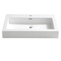 Self Rimming Bathroom Sink Y6586