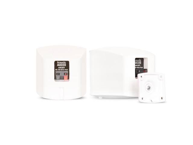 Bluetooth Indoor Mountable Powered White 4 Speaker Pack B87204