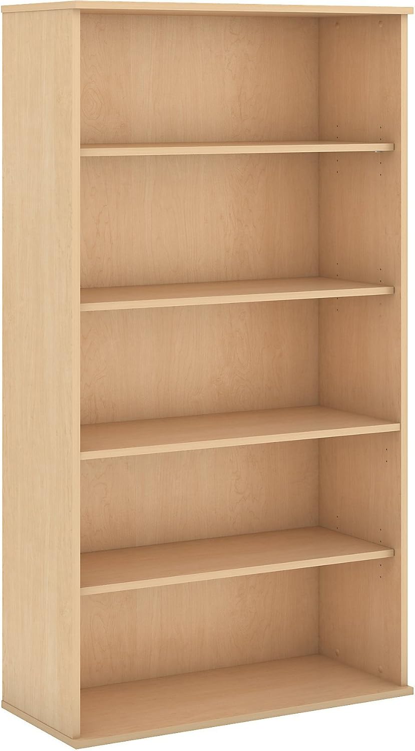 5 Shelf Bookcase in Mocha Cherry H9493