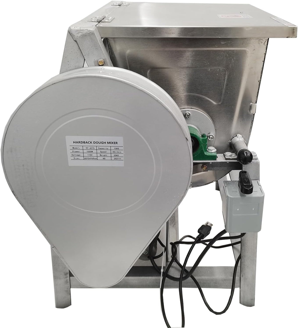 30QT Commercial Dough Mixer with Tilt Bowl Q2859