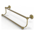 18 in. Double Towel Bar Unlacquered Brass R118