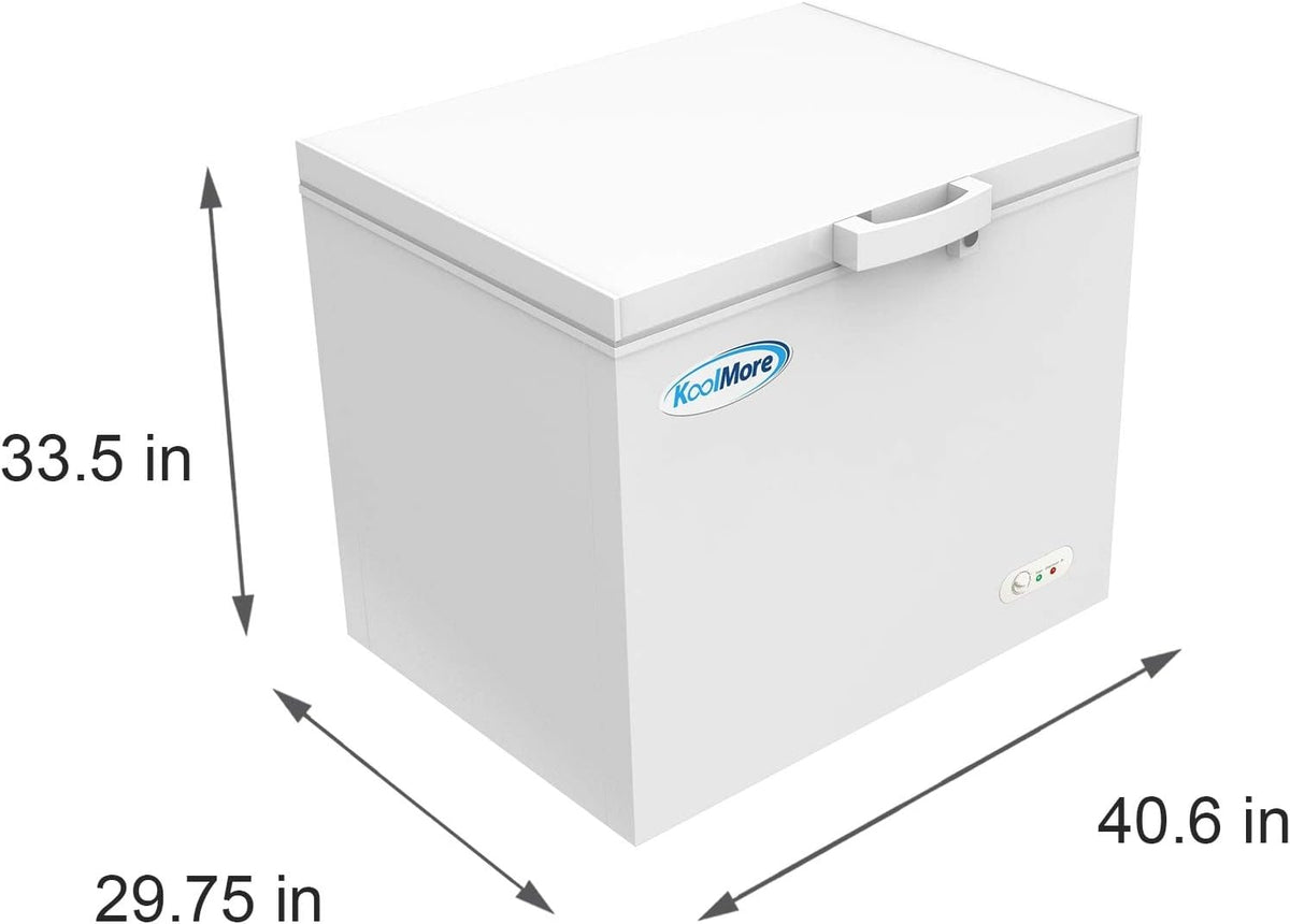 Deep Chest Freezer with Wire Basket, 10 cu. ft. P744
